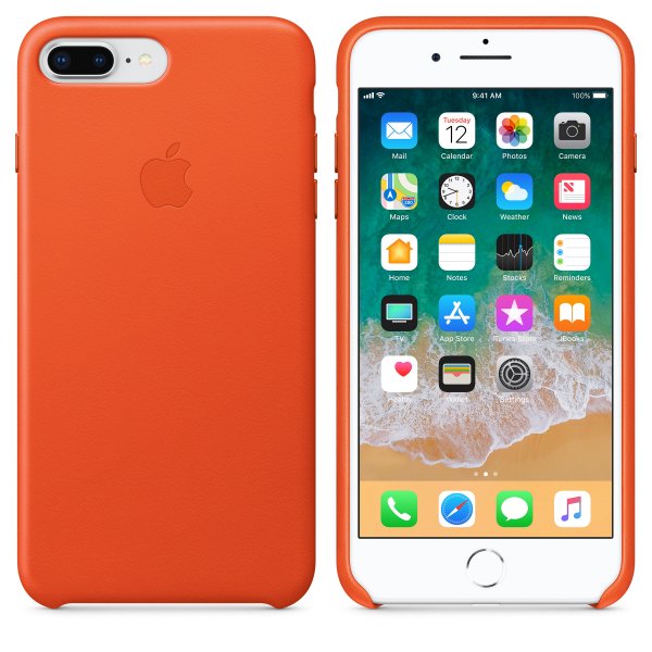 Apple MRGD2ZM/A mobile phone case 14 cm (5.5") Cover Orange