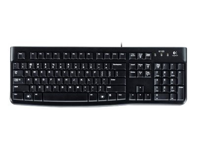 Logitech Keyboard K120 for Business - Full-size (100%) - Cablato - USB - AZERTY - Nero