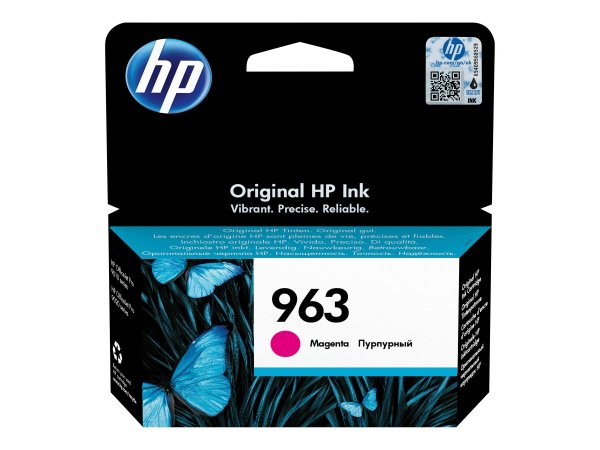 HP Cartuccia di inchiostro magenta originale 963 - Resa standard - Inchiostro a base di pigmento - 1