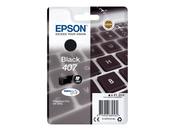 Epson 407 - 41.2 ml - L size - black