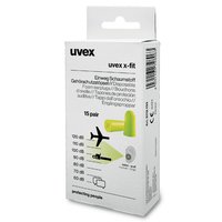 UVEX Arbeitsschutz 2112133 - Tappo auricolare riutilizzabile - In-ear - Verde - Wireless - 37 dB - 1