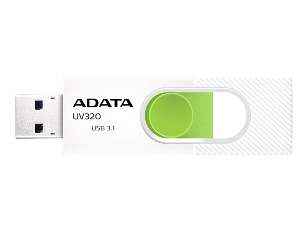 ADATA UV320 - 64 GB - USB tipo A - 3.2 Gen 1 (3.1 Gen 1) - Lamina di scorrimento - 7,9 g - Verde - B