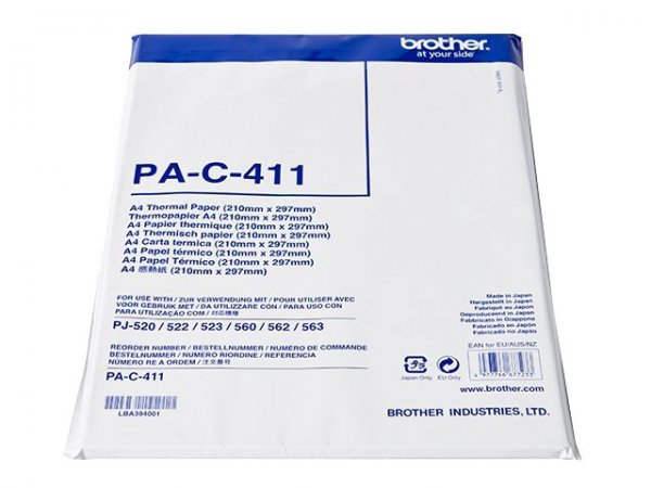 Brother A4 (210 x 297 mm) 100 sheet(s) thermal paper