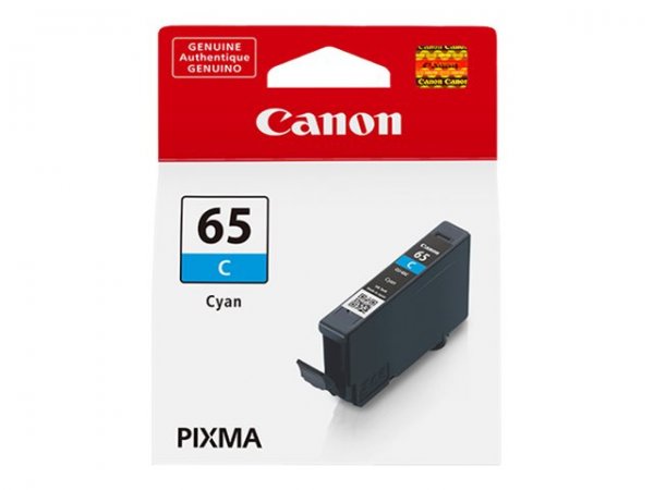 Canon Cartuccia d'inchiostro ciano CLI-65C - Inchiostro colorato - 12,6 ml - 1 pz - Confezione singo
