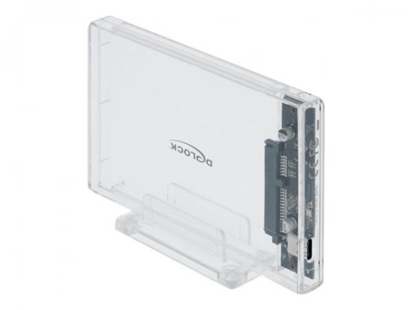 Delock 42621 - Enclosure HDD/SSD - 2.5" - Serial ATA III - Hot-swap - Collegamento del dispositivo U