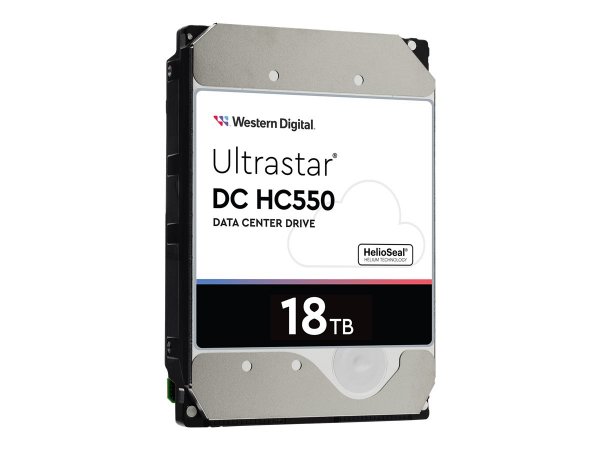WD Ultrastar DC HC550 - 3.5" - 18 TB - 7200 Giri/min