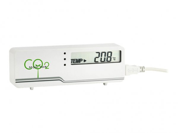 TFA 31.5006.02 - Qualità dell'aria - 0 - 50 °C - LCD - Bianco - Plastica - 116 mm