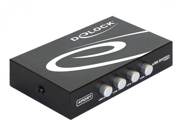 Delock Switch USB 2.0 4 port manual - USB-Umschalter für die gemeinsame Nutzung von Peripheriegeräte