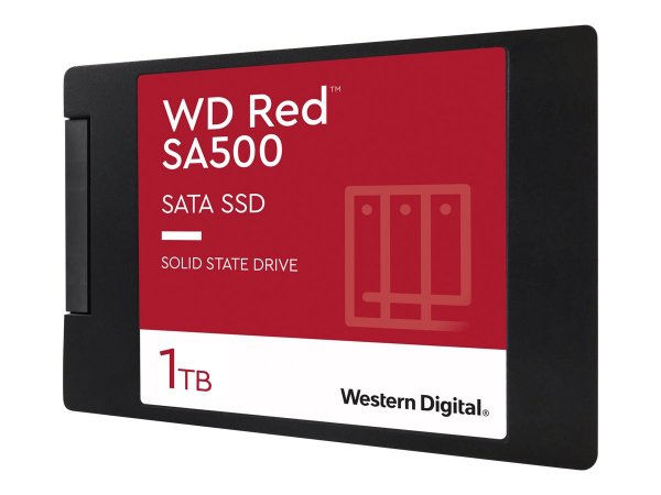 WD Red SA500 - 1000 GB - 2.5" - 530 MB/s - 6 Gbit/s