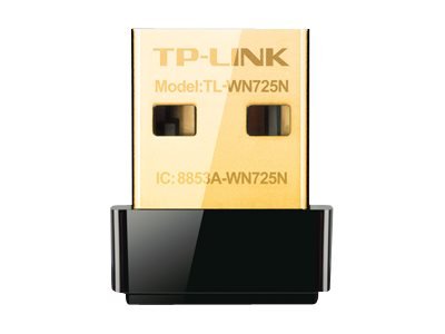 TP-LINK TL-WN725N - Wireless - USB - WLAN - Wi-Fi 4 (802.11n) - 150 Mbit/s - Nero