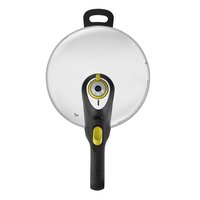 TEFAL P25307 - 6 L - Ceramic - Gas - Halogen - Induction - Sealed plate - Black - Stainless steel -