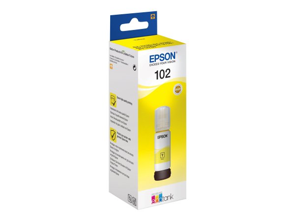 Epson 102 EcoTank Yellow ink bottle - Inchiostro a base di pigmento - 70 ml - 1 pz