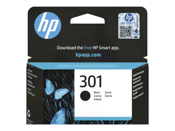 HP DeskJet 301 - Cartuccia di inchiostro Originale - Nero - 3 ml