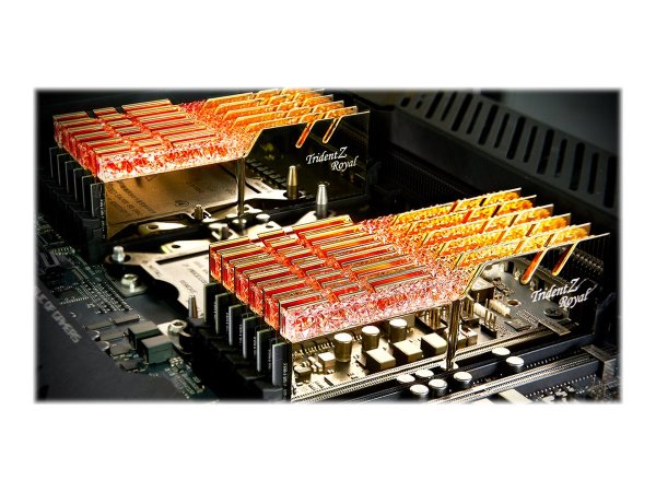 G.Skill Trident Z Royal F4-4600C18D-16GTRG - 16 GB - 2 x 8 GB - DDR4 - 4600 MHz - 288-pin DIMM
