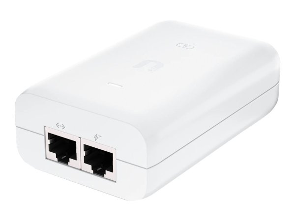 UbiQuiti Networks U-POE-AT - Gigabit Ethernet - IEEE 802.3at - Bianco - 30 W - 48 V - 1 pz