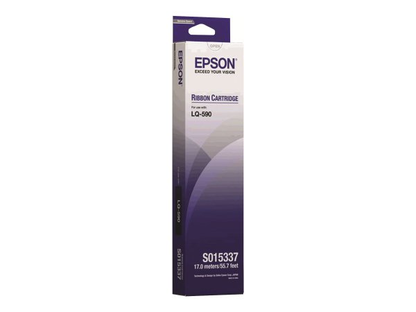 Epson Black - print ribbon - for LQ 590, 590II, 590IIN
