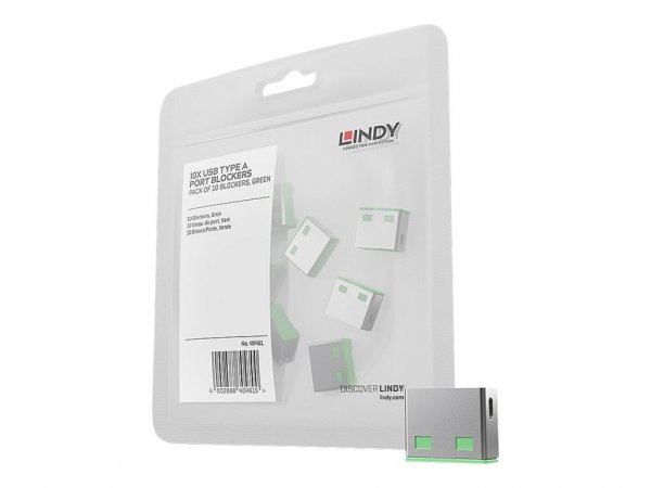 Lindy USB Port Blocker Pack 10