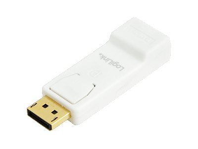 LogiLink CV0057 - DisplayPort - HDMI - Bianco - Giallo