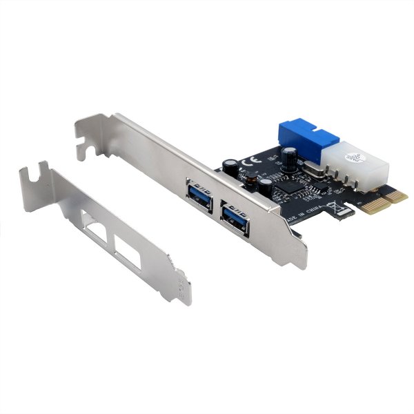 Exsys EX-11049 - PCIe - USB 3.2 Gen 1 (3.1 Gen 1) - Femmina - Piena altezza/Basso profilo - Internal