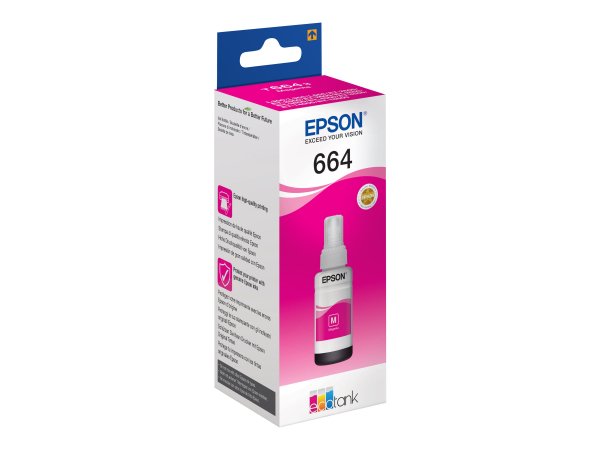 Epson Flacone inchiostro Magenta - Magenta - Epson - EcoTank L555 EcoTank L355 EcoTank ET-4550 EcoTa
