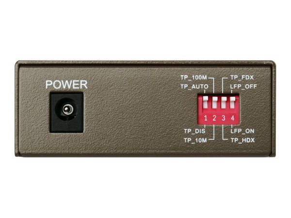 TP-LINK MC112CS - Medienkonverter - 100Mb LAN - 10Base-T, 100Base-FX, 100Base-TX - RJ-45 / SC Single