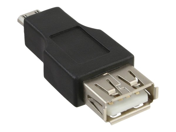 InLine Adattatore USB 2.0 Micro B maschio / A femmina