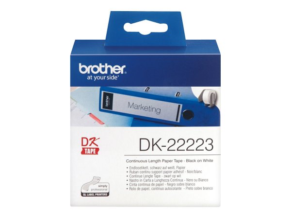 Brother DK-22223 - Bianco - DK - 50 mm x 30.48m - 1 pz