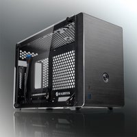 RAIJINTEK Ophion - Mini Tower - PC - Nero - Mini-ITX - Alluminio - Vetro temperato - Giocare
