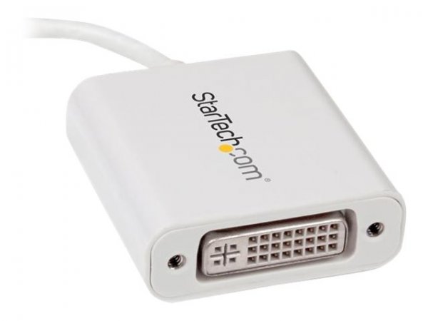 StarTech.com Adattatore Video USB-C a DVI - Bianco - 3.2 Gen 2 (3.1 Gen 2) - USB tipo-C - Uscita DVI