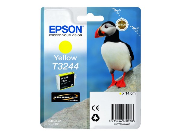 Epson T3244 Yellow - Inchiostro a base di pigmento - 14 ml - 980 pagine - 1 pz