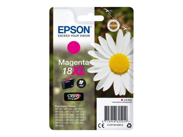 Epson Tintenpatrone 18 xl 6.6ml magenta - Originale - Cartuccia di inchiostro