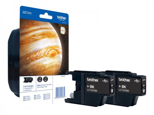 Brother LC1240 Twin-Pack - 2-pack