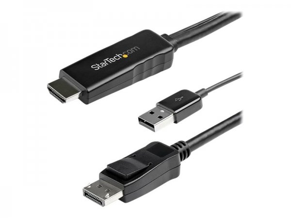 StarTech.com Cavo adattatore HDMI a DisplayPort da 3m - 4K 30Hz - 3 m - HDMI tipo A (Standard) - Dis