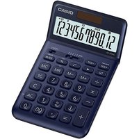 Casio JW-200SC - Desktop - Calcolatrice di base - 12 cifre - Blu marino
