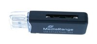 MEDIARANGE MRCS507 - MMC,SD,SDHC,SDXC - Nero - 5000 Mbit/s - Plastica - USB 3.2 Gen 1 (3.1 Gen 1) -