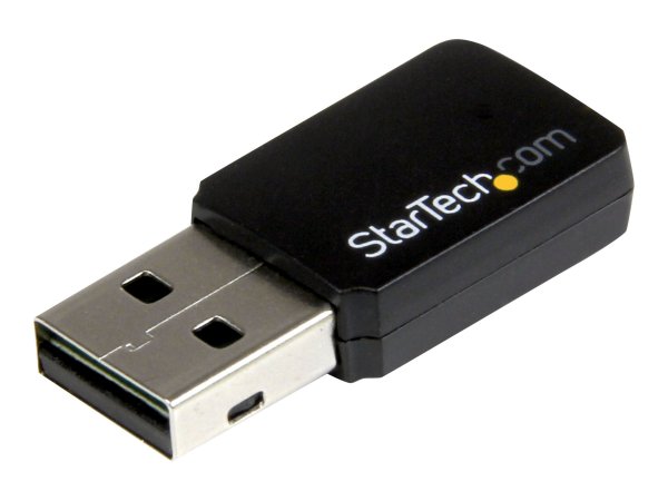 StarTech.com USB 2.0 AC600 Mini Dual Band Wireless-AC Network Adapter - 1T1R 802.11ac WiFi Adapter -