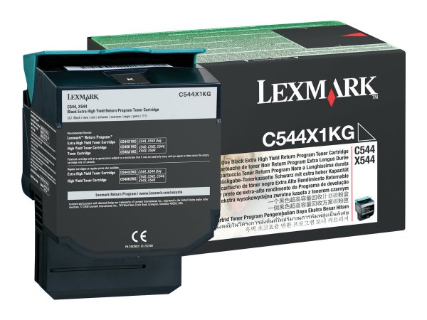 Lexmark C544X1KG - 6000 pagine - Nero