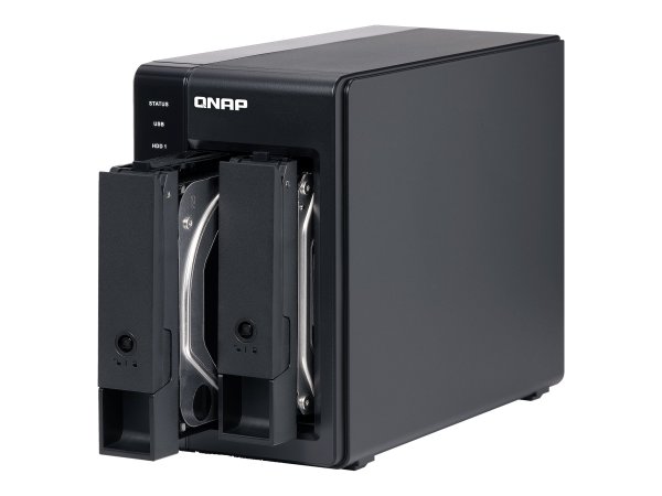 QNAP TR-002 - Box esterno HDD/SSD - 2.5/3.5" - Seriale ATA II - Serial ATA III - 6 Gbit/s - Hot-swap