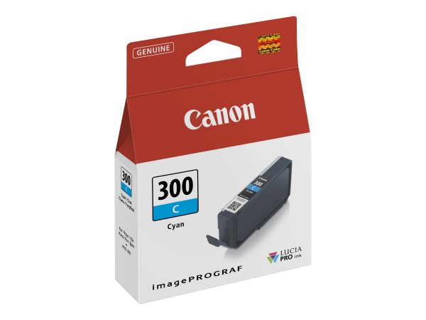 Canon Cartuccia d'inchiostro ciano PFI-300C - 1 pz - Confezione singola
