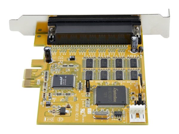 StarTech.com Scheda seriale PCI Express a 8 porte - Scheda adattatore seriale PCIe RS232 - Scheda di