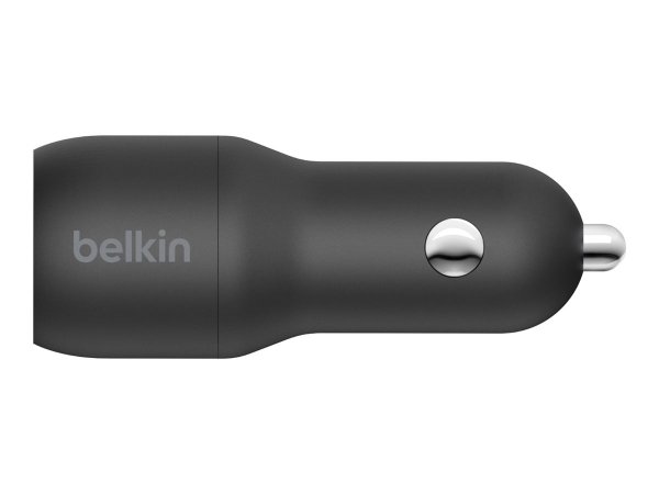Belkin BOOST CHARGE Dual Charger - Auto-Netzteil - 24 Watt - 4.8 A - 2 Ausgabeanschlussstellen (USB)