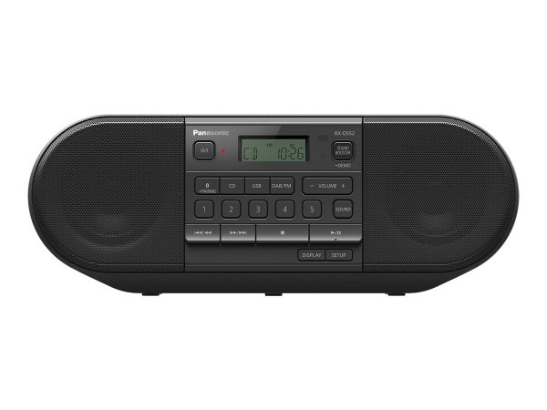 Panasonic RX-D552 - Digitale - DAB,DAB+,FM - Lettore - CD,CD-DA,CD-R,CD-RW - Superiore - 20 W