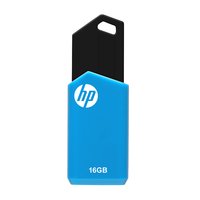 HP v150w - 16 GB - USB tipo A - 2.0 - Lamina di scorrimento - Nero - Blu
