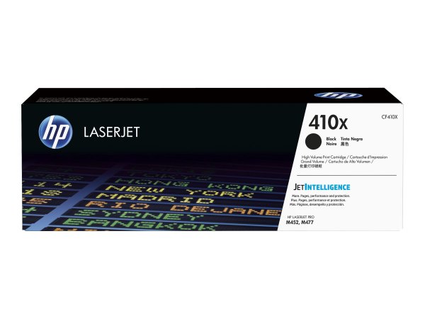 HP Cartuccia Toner originale nero ad alta capacità LaserJet 410X - 6500 pagine - Nero - 1 pz