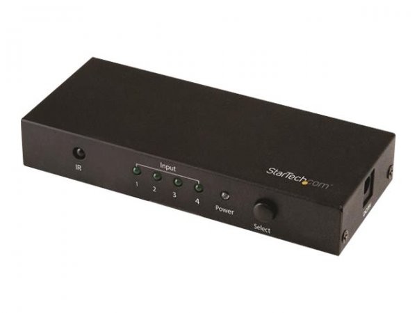 StarTech.com VS421HD20 - HDMI - Nero - 60 Hz - 1280 x 720 (HD 720) - 1920 x 1080 (HD 1080) - 1920 x