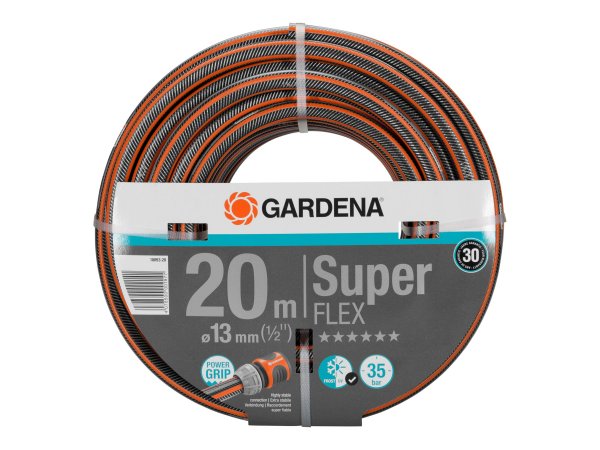 Gardena 18093-20 - 20 m - Grigio - Arancione - Solo tubi di gomma - 35 bar - 1,3 cm - 1 pz