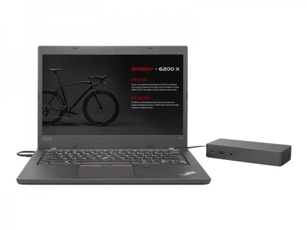 Lenovo Essential ThinkPad T490s - Replicatore di porte