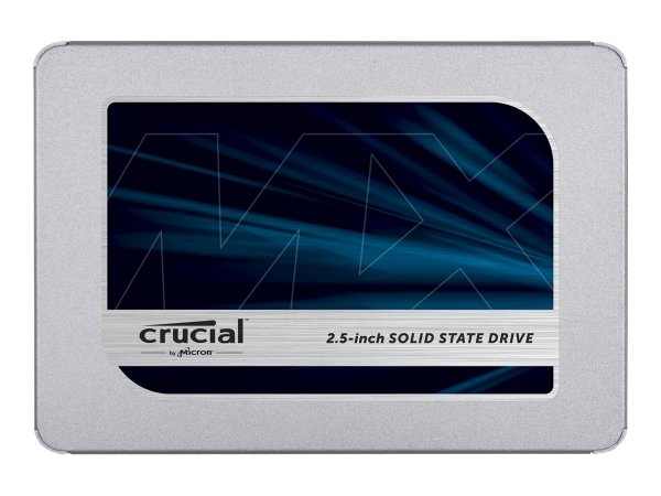 Crucial MX500 - 500 GB - 2.5" - 560 MB/s - 6 Gbit/s