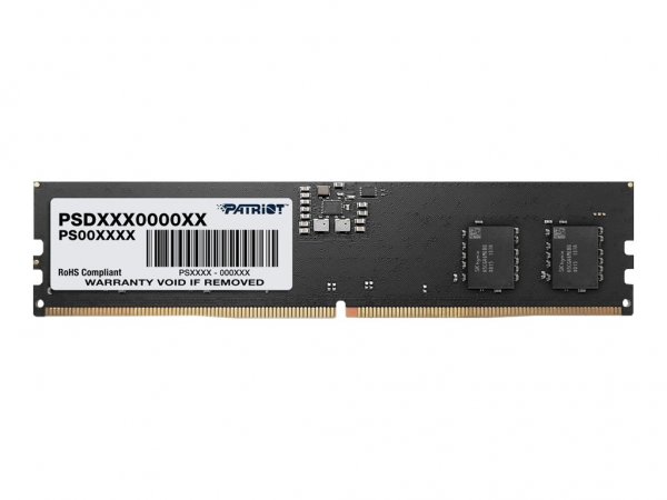 PATRIOT Memory Signature PSD58G480041 - 8 GB - 1 x 8 GB - DDR5 - 4800 MHz - 288-pin DIMM