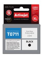 Activejet ink for Epson T0711 - T0891 - Compatible - Pigment-based ink - Black - Epson - Single pack